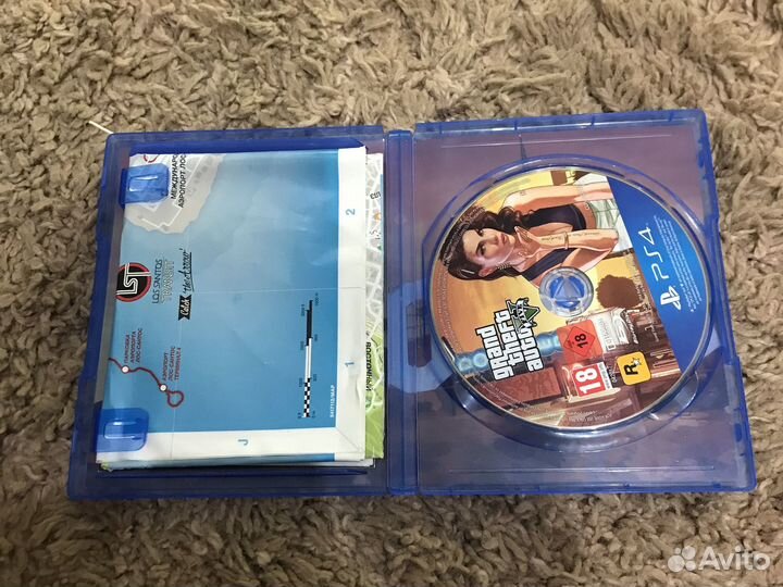 Диски на ps4 gta 5