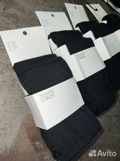 Колготки черные hm