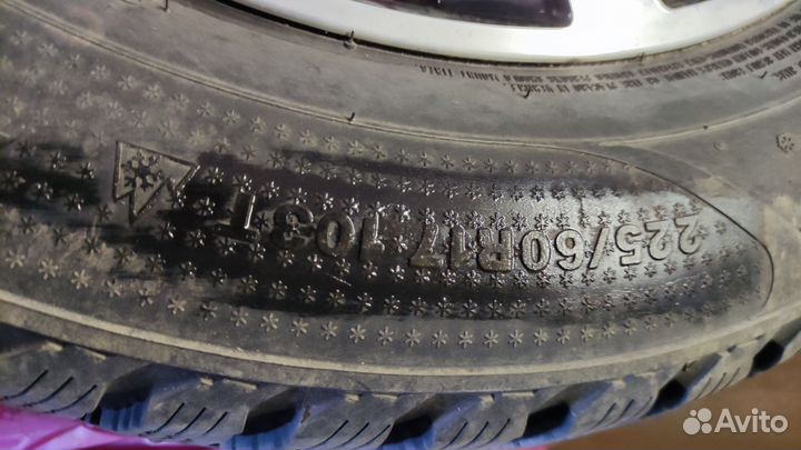 Колеса в сборе r17 зимние 4шт