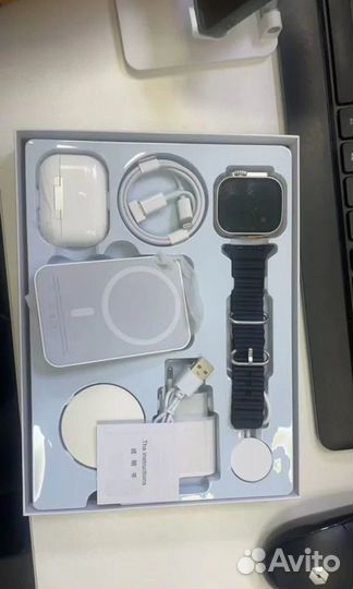 Подарочный набор apple 6 в 1 watch 8