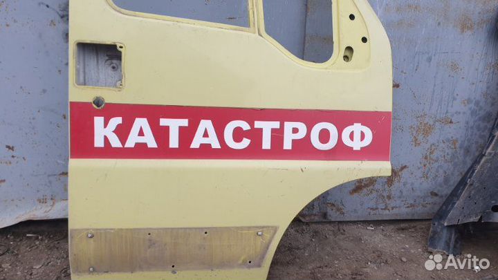 Передняя правая дверь. Fiat Ducato Sollers 2011