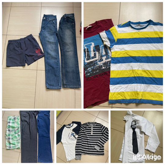 Вещи пакетом на мальчика размер 146 152