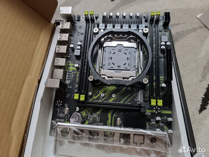 Материнская плата x99 новая (2011v3 socket)(mATX)