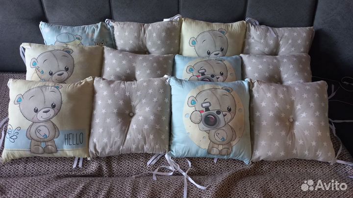 Продам бортики в кроватку