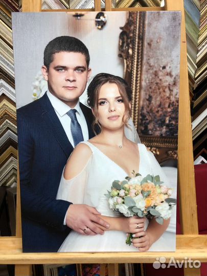 Печать фото на холсте