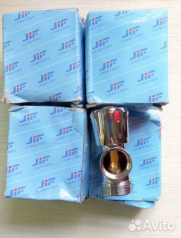 Вентиль-тройник JIF-259 1/2x3/4x1/2,Н/Н/В 3-прох