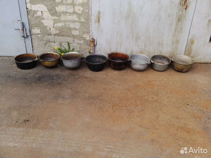 Посуда казаны СССР