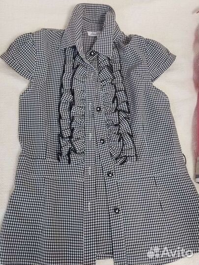 Рубашка для девочки 140