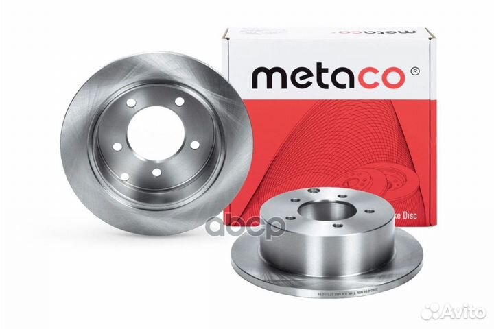 Диск тормозной задний, mitsubishi lancer (CX,CY)