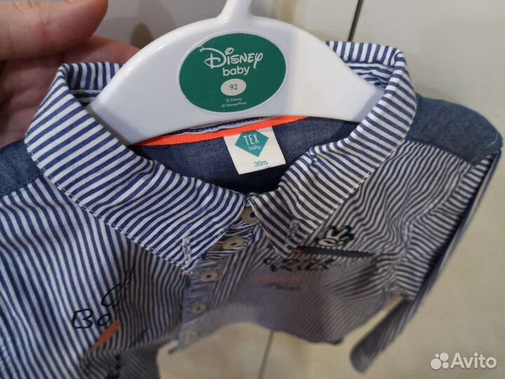 Новая брендовая Рубашка 3 года на мальчика детская