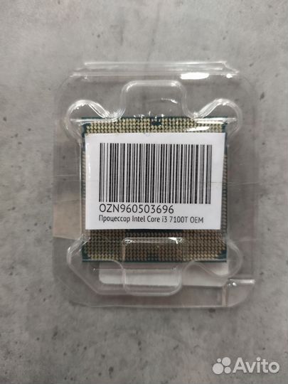 Процессор intel core i3 7100t Oem