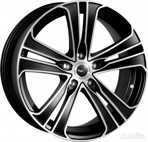 Lizardo XH569 8.5x20 5x114.3 ET 40 Dia 67.1 (черный матовый)