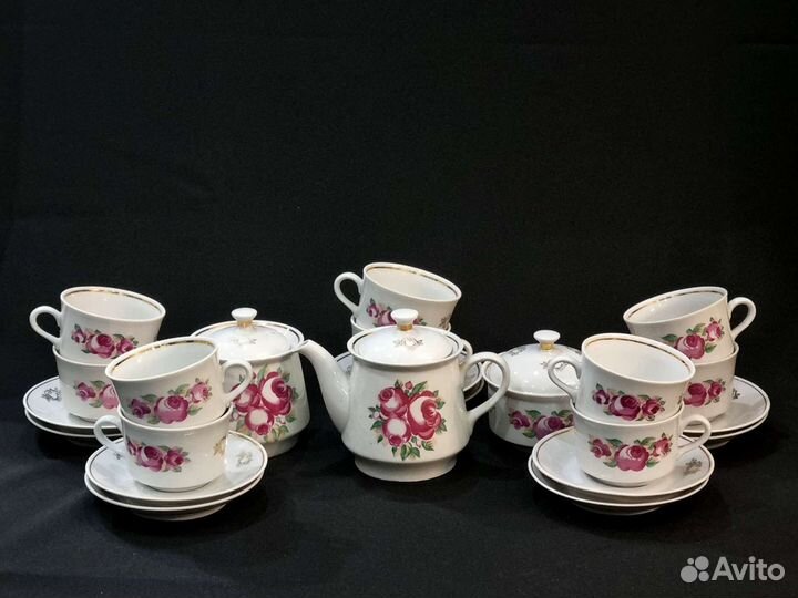 Сервиз чайный Сумской фарфоровый завод СССР
