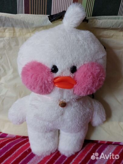 Мягкая игрушка уточка lalafanfan