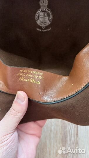 Шляпа ручная работа Англия