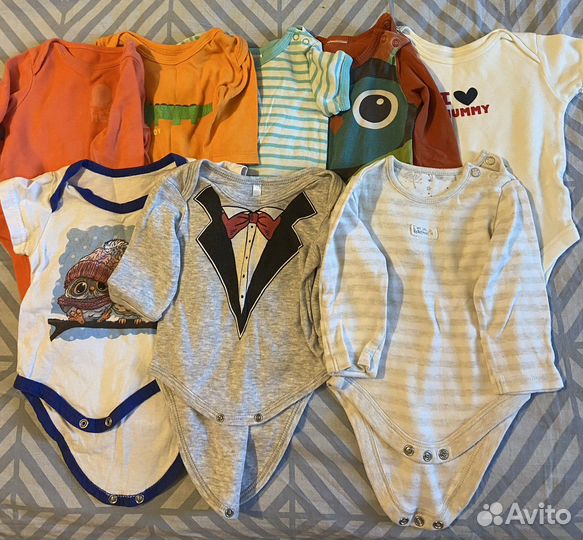 Детские вещи 0-9мес