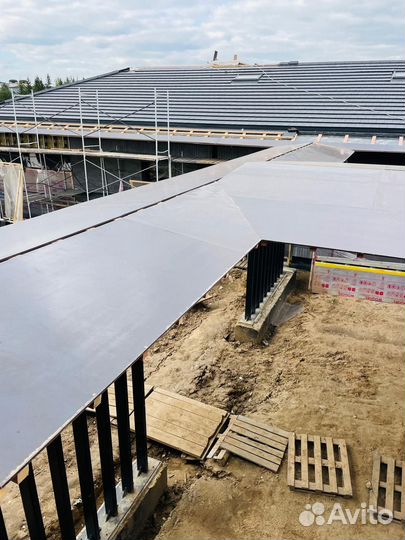 Крыша кровельные работы строительство