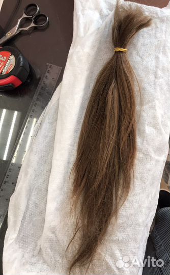 Натуральный срез детских волос