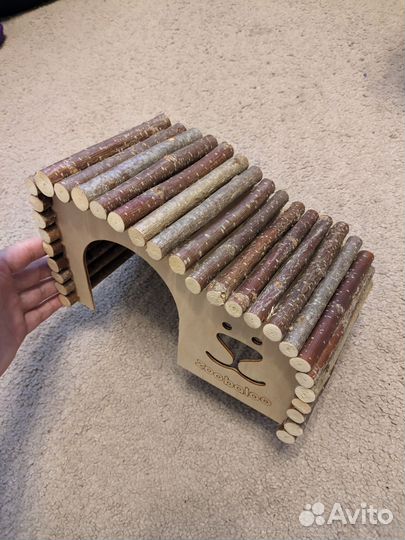 Деревянный домик для грызуна