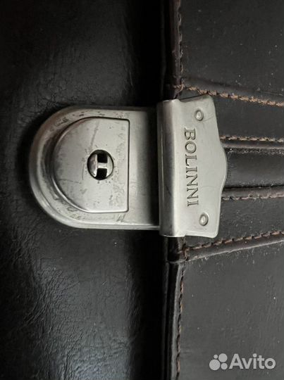 Барсетка кожаная мужская бу