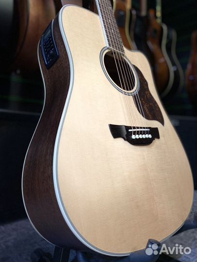 Гитара Crafter DE-6 с подключением с кейсом новая