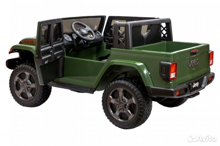 Электромобиль Jeep Rubicon 6768R Green