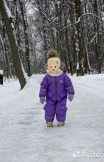 Зимний комбинезон для девочки
