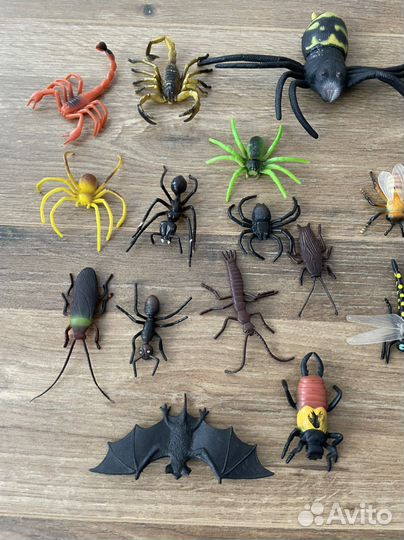 Фигурки насекомых