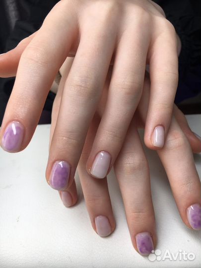 Наращивание ногтей на дому