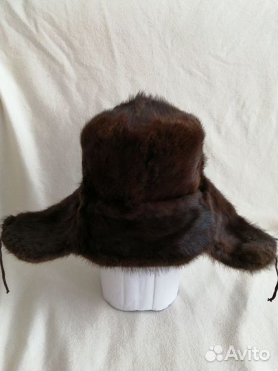 Шапка ушанка (нат мех-кролик)