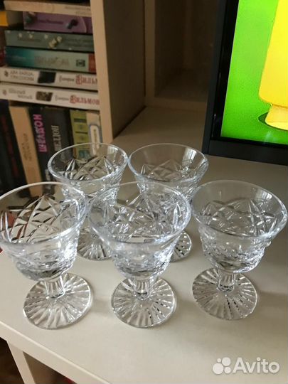 Рюмки на ножке хрусталь