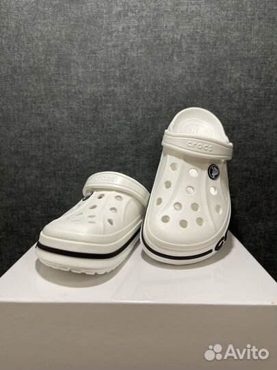 Crocs сабо мужские и женские белые кроксы