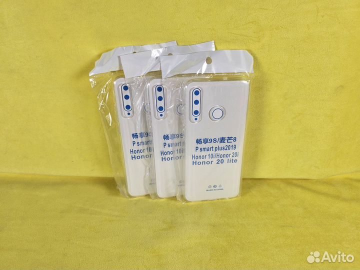 Чехол силиконовый-прозрачный Huawei Honor 10i /20i