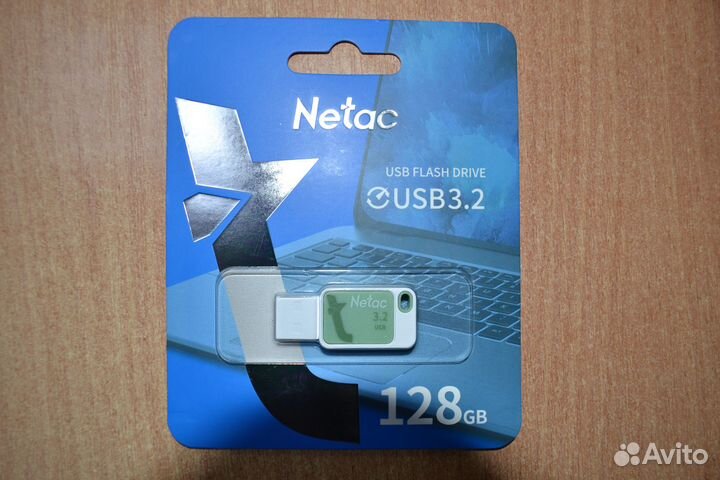 Usb 3.0 флешка 128 гб netac
