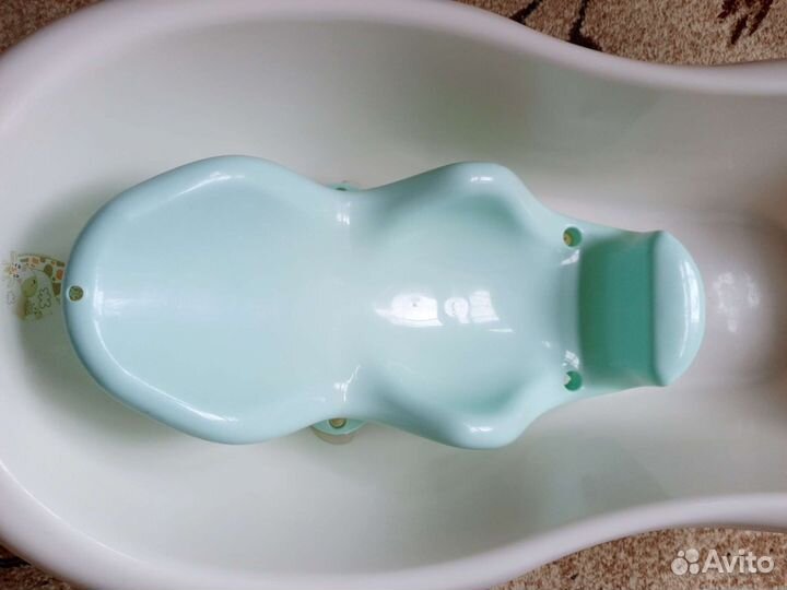 Детская ванночка для купания с горкой