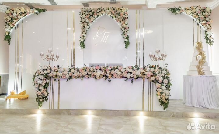 Оформление свадеб, юбилеев. Свадебный декор. Арка