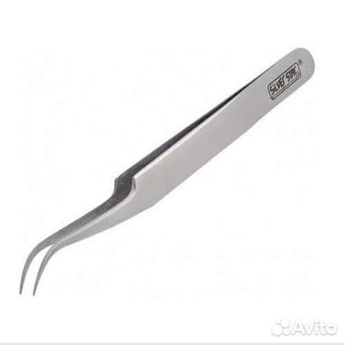 Пинцет для ресниц Silver star