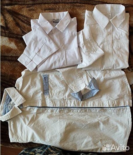 Сорочки школьные пакетом