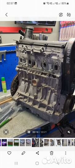 Мотор двс BSE 1.6 102 л с Volkswagen фольцваген
