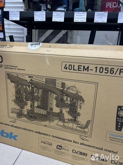 Телевизор Bbk 40Lem-1056/Fts2C