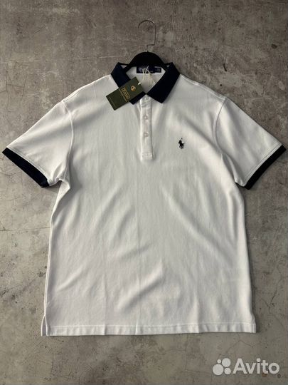 Футболка поло Polo Ralph Lauren premium мужская