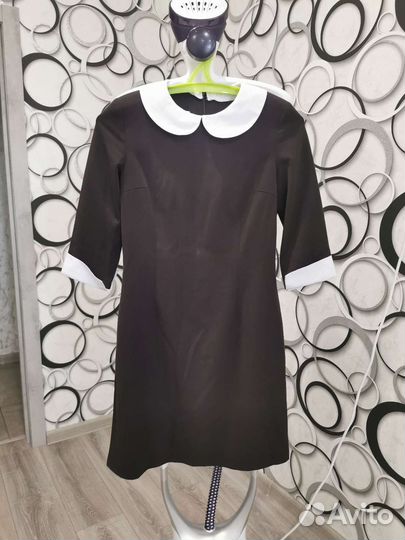 Школьный фартук и платье размер 46