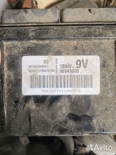 Эбу двс дэу матиз daewoo matiz m150