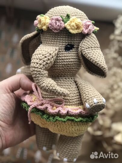 Вязаные игрушки ручной работы.амигуруми