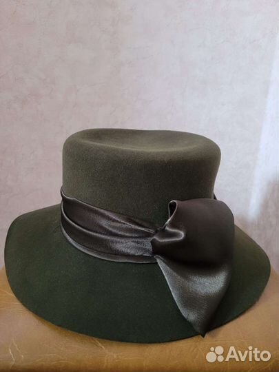 Шляпа фетровая женская