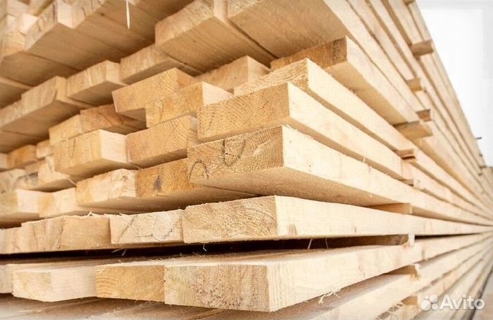Доска обрезная 1-2сорт