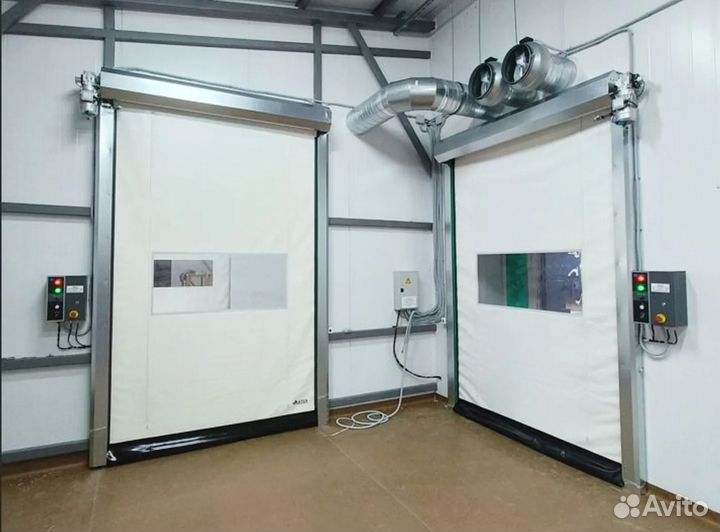 Скоростные рулонные ворота