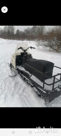 Самодельный снегоход