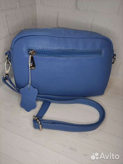 Сумка женская из натуральной кожи кросс-боди
