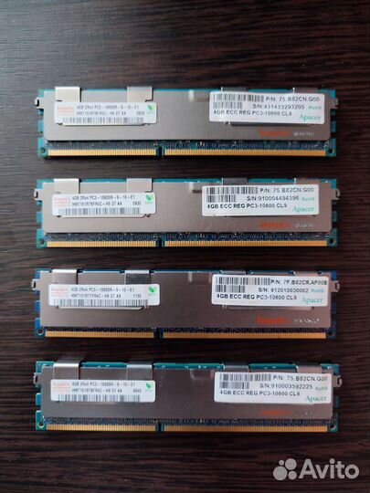 Оперативная память DDR3 ECC 1333 16GB